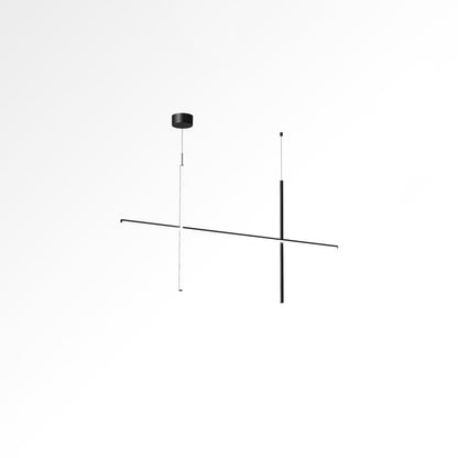 Geometric Grid Ceiling Light Fixture for Dining Room & Open Spaces | Adjustable Height LED Chandelier | Modern Aluminum Track System | Multi