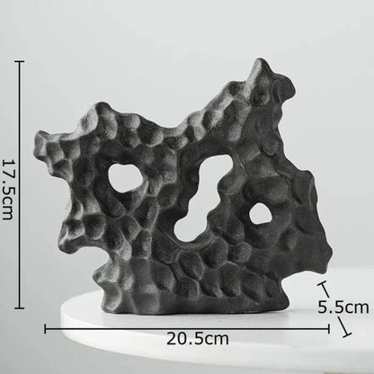 Cora Coral Sculpture - High-Quality Ceramic, Organic Design