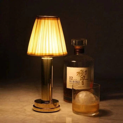 Cordless Table Lamp with Dimmable Brightness – Elegant Rechargeable Lighting for Living Room and Bedroom