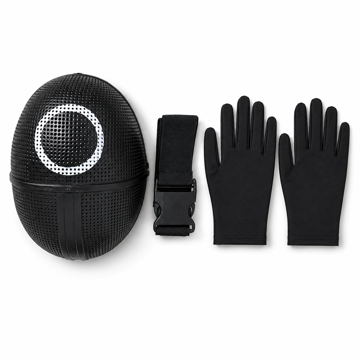 Colección de disfraces festivos | Disfraz de mono para Halloween con máscara y cinturón | Conjunto completo para fiestas temáticas