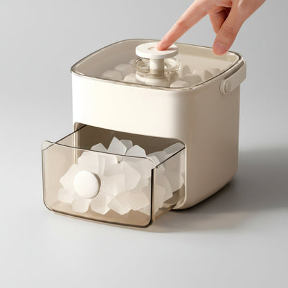Countertop Ice Cube Maker | Fast Ice Production with Quiet Operation | Compact Design for Home and Office