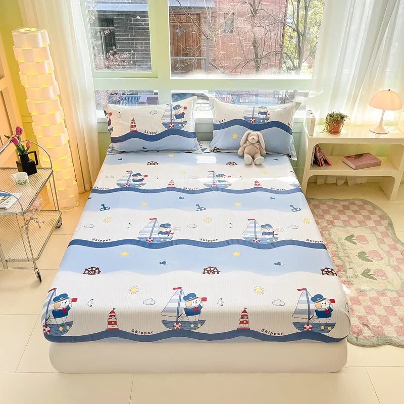 Juego de ropa de cama de algodón acogedor | Fundas nórdicas con tejido transpirable | Diseños elegantes para una máxima comodidad