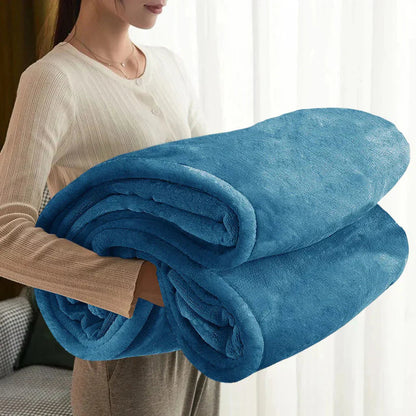 Cozy Fleece Blanket | Extra Soft Plush Material for Year-Round Comfort