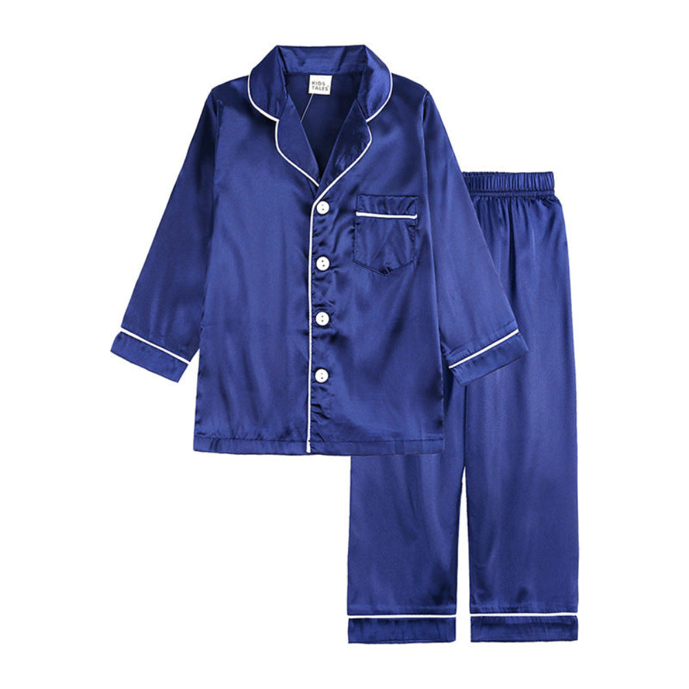 Cozy Kids Pajama Set | Button Top & Pants Sleepwear for Easy Bedtime