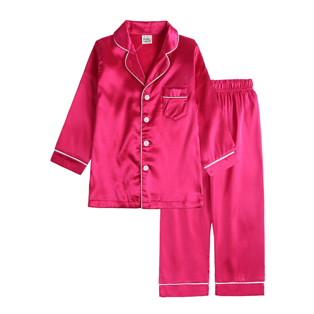 Cozy Kids Pajama Set | Button Top & Pants Sleepwear for Easy Bedtime