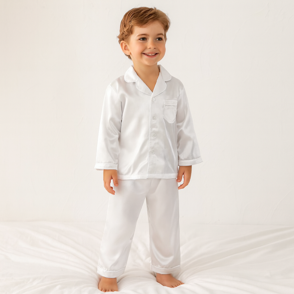 Cozy Kids Pajama Set | Button Top & Pants Sleepwear for Easy Bedtime