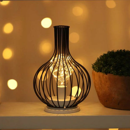 Cordless Wine-Inspired Table Lamp Set – 3 Decorative Bottle & Glass LED Lights for Dining Room, Living Room & Home Ambiance