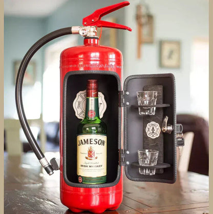 Creative Spirits Storage | Fire Extinguisher Whisky Holder with Unique Design | Portable Decor for Home Bars