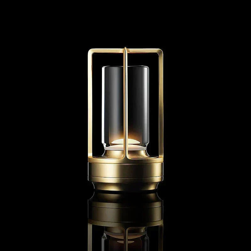 Rechargeable Crystal Table Lamp with Touch Dimmer & 3 Light Modes for Bedroom Office Dining Room | Portable LED Accent Light