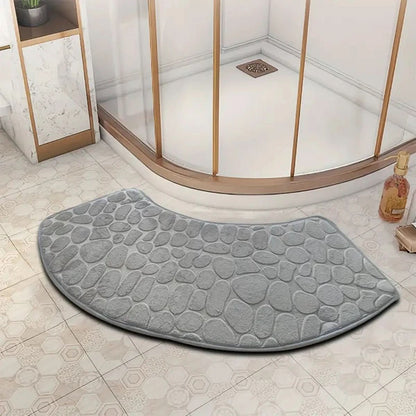 Alfombra de baño Calora: tejido suave, comodidad antideslizante