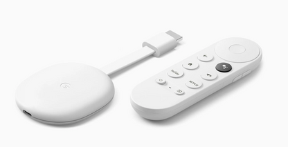 Streaming Device Remote Control for Google Chromecast 4K with Voice Search & Quick Launch Buttons