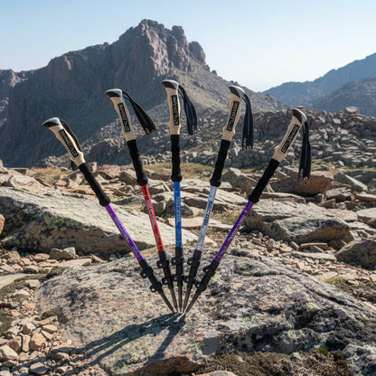 TrekPro | Adjustable Trekking Poles with Anti-Shock System | Lightweight Design for Joint Support