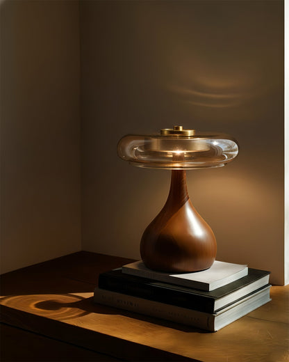 Desk Lamp with 3 Color Temperatures Glass and Brass LED Touch Light for Bedroom Office Nightstand Reading Warm Cool Neutral White 12W 10 Inc