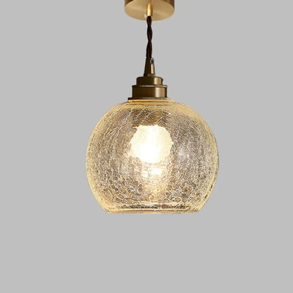 Clear Glass Hanging Lamp E27 Socket 6 in Diameter Scandinavian Style for Dining Room Kitchen Island Over Table Adjustable Cord Modern Minima