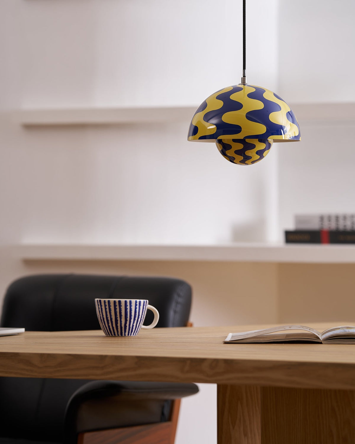 Geometric Aluminum Hanging Fixture 9 Inch Matte Modern Overhead Illumination for Kitchen Dining Room Entry