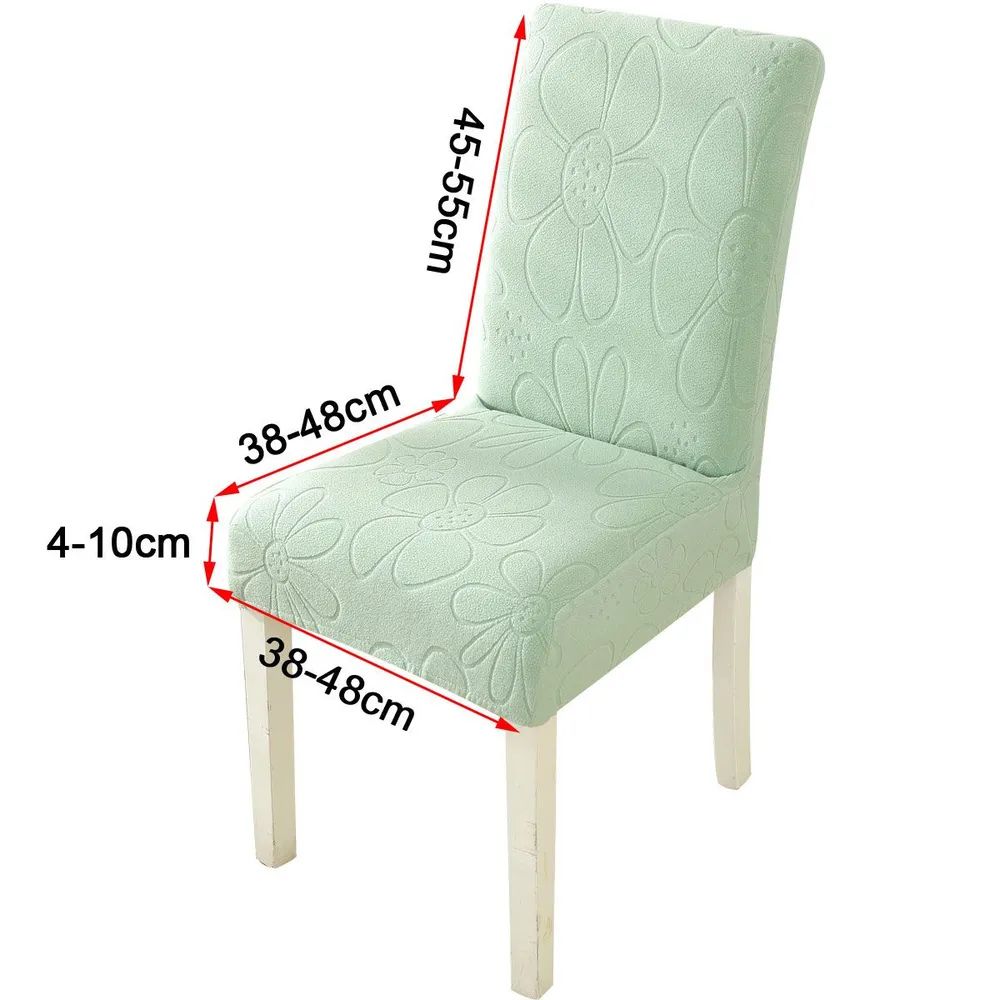 Daisy Dining Chair Cover - Stretch Microfiber, Easy Fit for Dining Room Chair