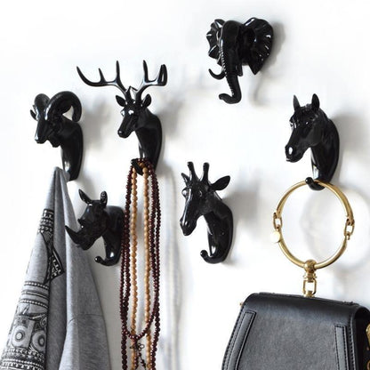Decorative Animal Wall Hooks – Unique Resin Hooks for Stylish Organization
