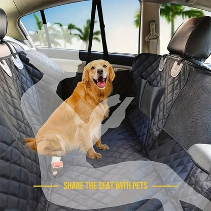 Deluxe Pet Car Seat Extender | Spacious & Durable Design for Large Dogs | Comfortable Travel Solution
