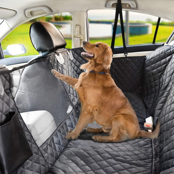 Deluxe Pet Car Seat Extender | Spacious & Durable Design for Large Dogs | Comfortable Travel Solution