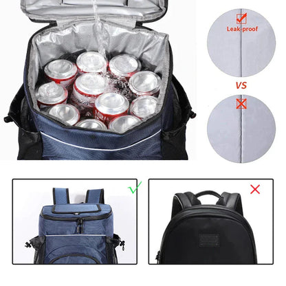Ortekor Adventure Ready | Insulated Backpack Cooler Bag with Ergonomic Design | Perfect for Outdoor Activities