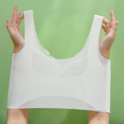 Wireless Pull-On Lift Bra with Wide Straps for Everyday Comfort & Back Support