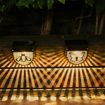 MIRALUX – Solar HollowGlow Fence Lights 2-Pack