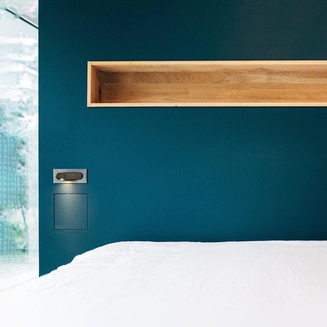 Pivoting LED Bedside Sconce with Push-Button Control for Focused Night Reading in Compact Spaces
