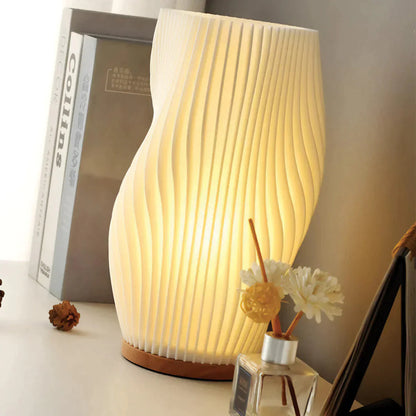 Dimmable Table Lamp with USB Charging – Stylish Desk and Bedside Lamp for Bedroom and Nightstand