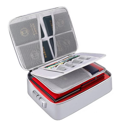 Document Organizer Bag | Fireproof & Waterproof Design for Ultimate Protection