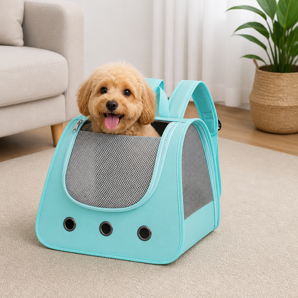 Ortekor 270° Panoramic Window Foldable Lightweight Pet Backpack