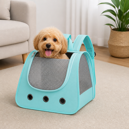 Ortekor 270° Panoramic Window Foldable Lightweight Pet Backpack