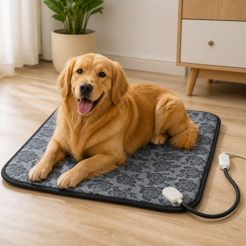 Ortekor 3-Level Temperature & Waterproof Pet Heating Pad