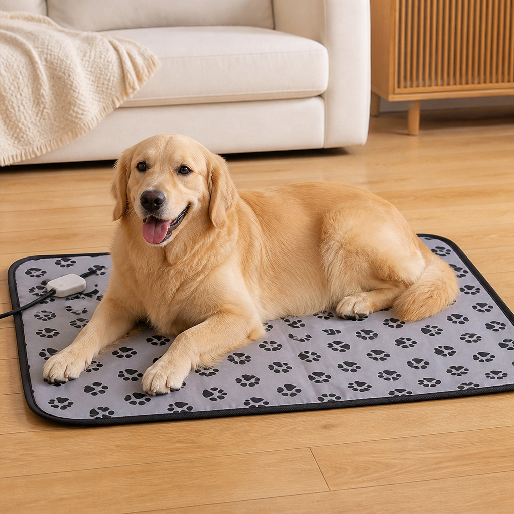 Ortekor 3-Level Temperature & Waterproof Pet Heating Pad