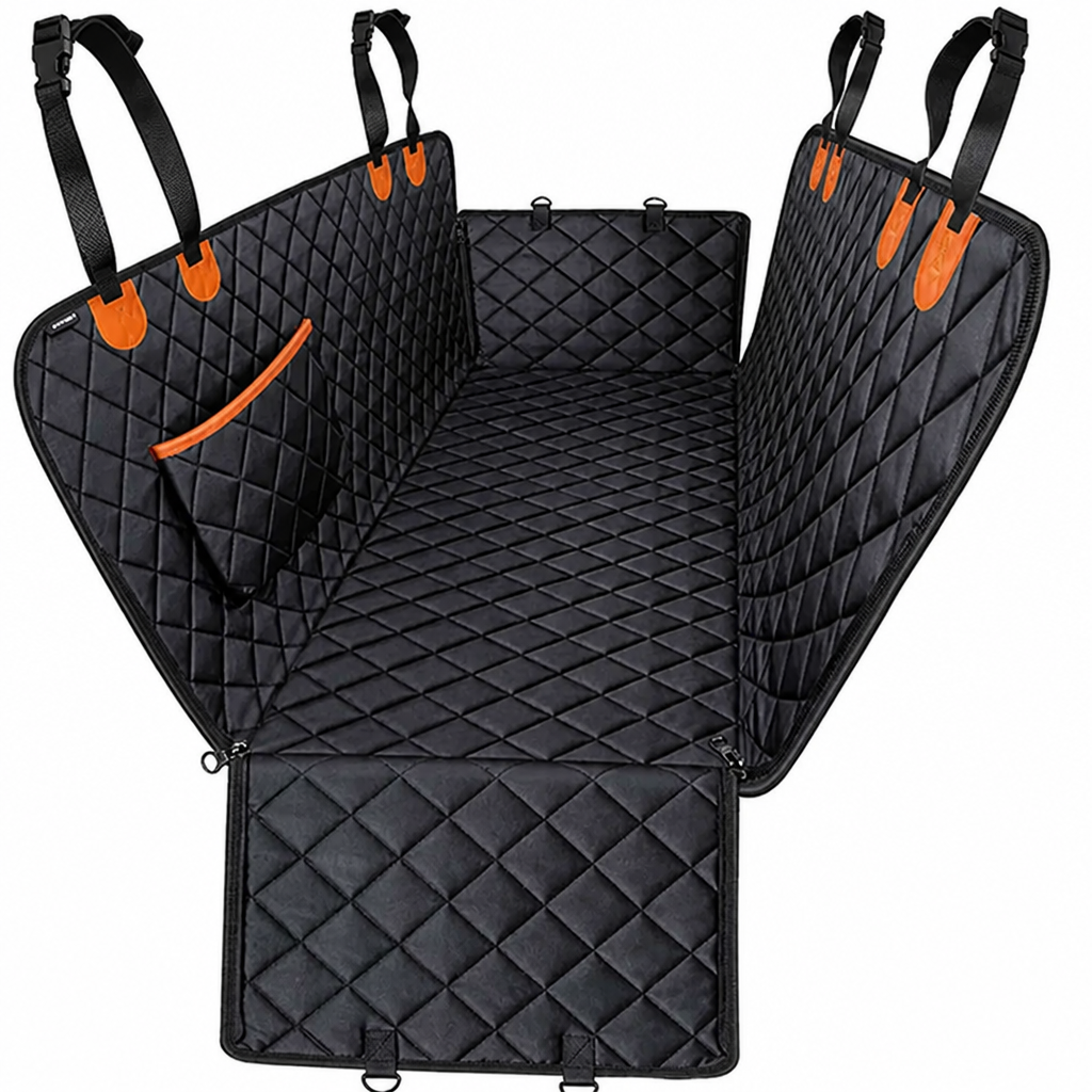 Ortekor 600D Oxford Waterproof Dog Car Seat Cover
