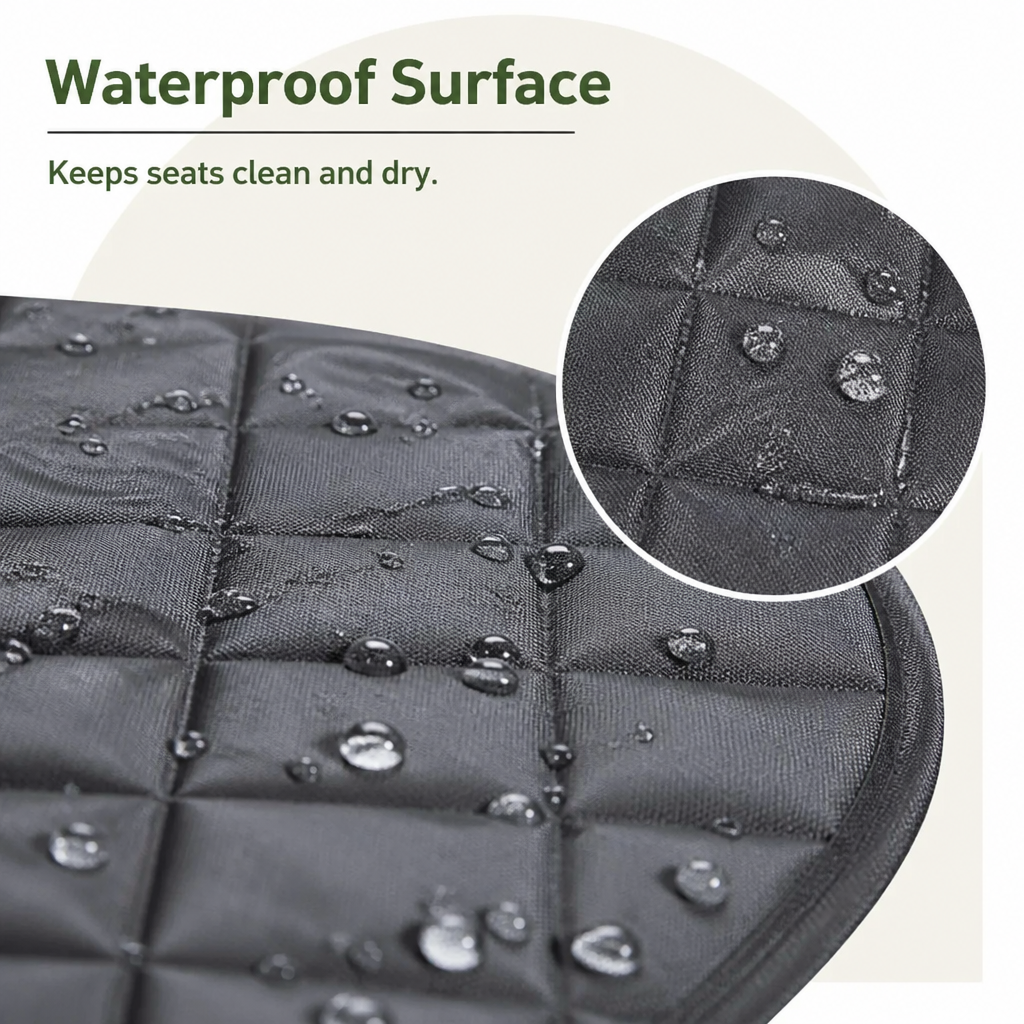Ortekor 600D Oxford Waterproof Dog Car Seat Cover