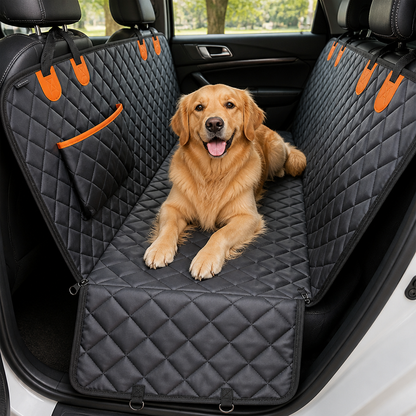 Ortekor 600D Oxford Waterproof Dog Car Seat Cover