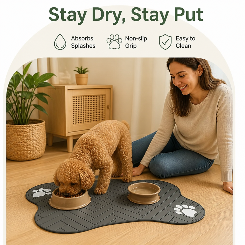 Ortekor Absorbent Diatom Mud & Non-Slip Pet Mat (Special Shape)