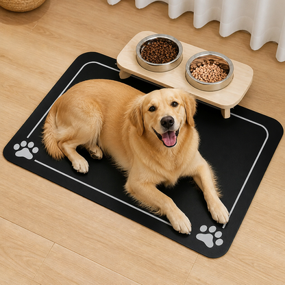 Ortekor Absorbent Quick-Dry & Non-Slip Pet Feeding Mat