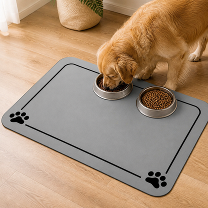 Ortekor Absorbent Quick-Dry & Non-Slip Pet Feeding Mat
