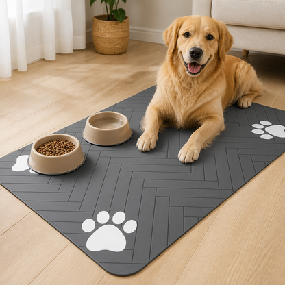 Ortekor Absorbent Quick-Dry Non-Slip Pet Feeding Mat
