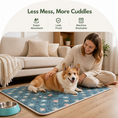 Ortekor Absorbent Washable & Anti-Slip Dog Training Pad