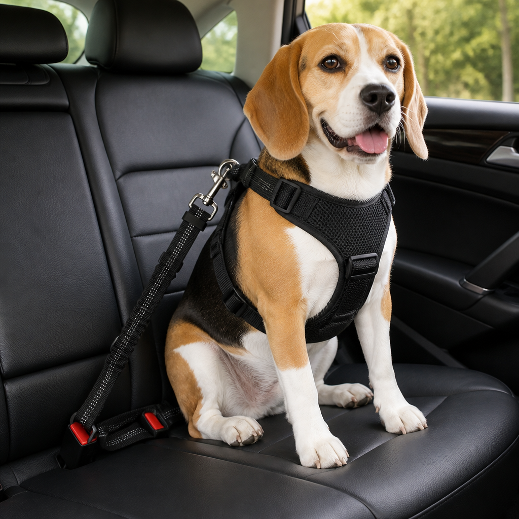 Ortekor Adjustable Breathable Mesh Dog Car Safety Harness
