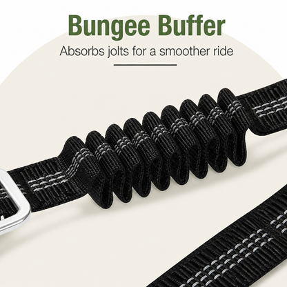 Ortekor Adjustable Elastic Bungee Dog Seat Belt