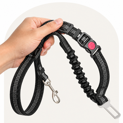 Ortekor Adjustable Elastic Bungee Dog Seat Belt