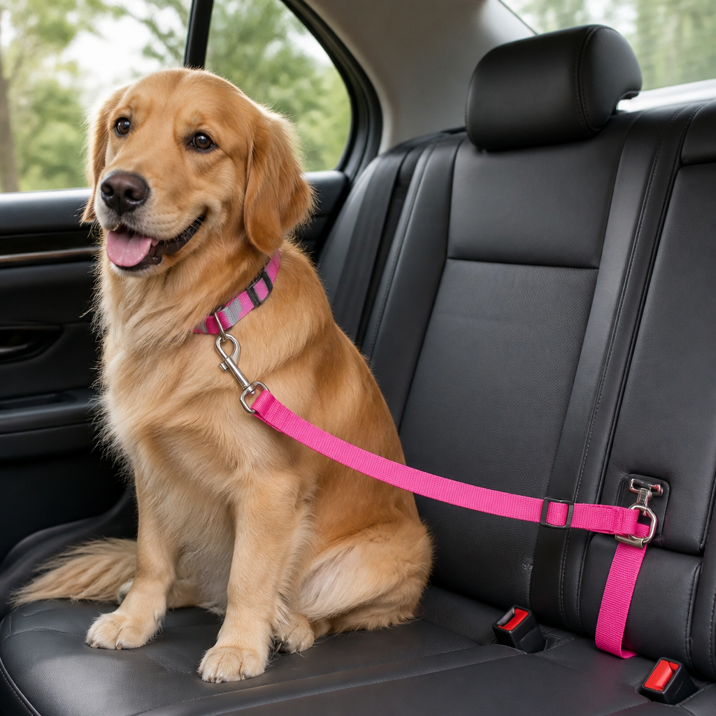 Ortekor Adjustable Reflective Quick-Release Car Safety Belt