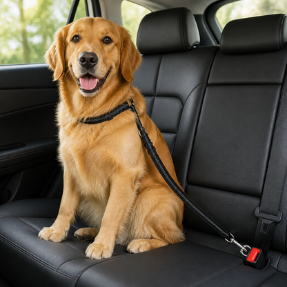 Ortekor Adjustable Reflective Quick-Release Car Safety Belt