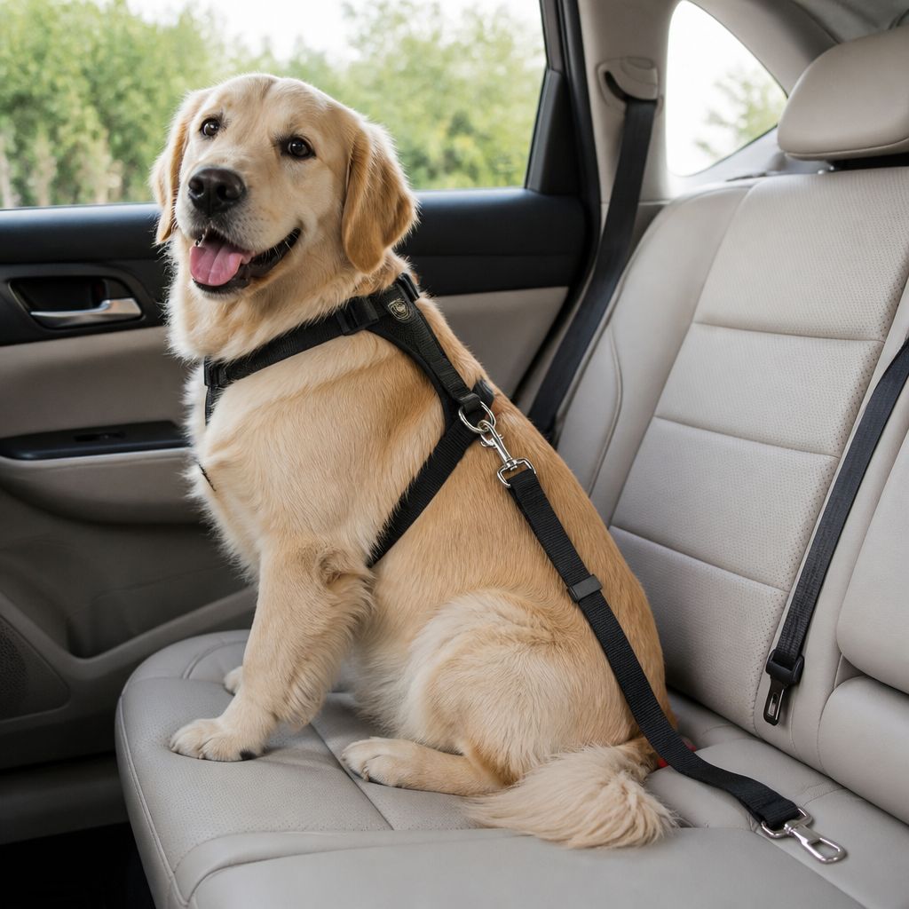 Ortekor Adjustable Reflective Quick-Release Car Seat Belt