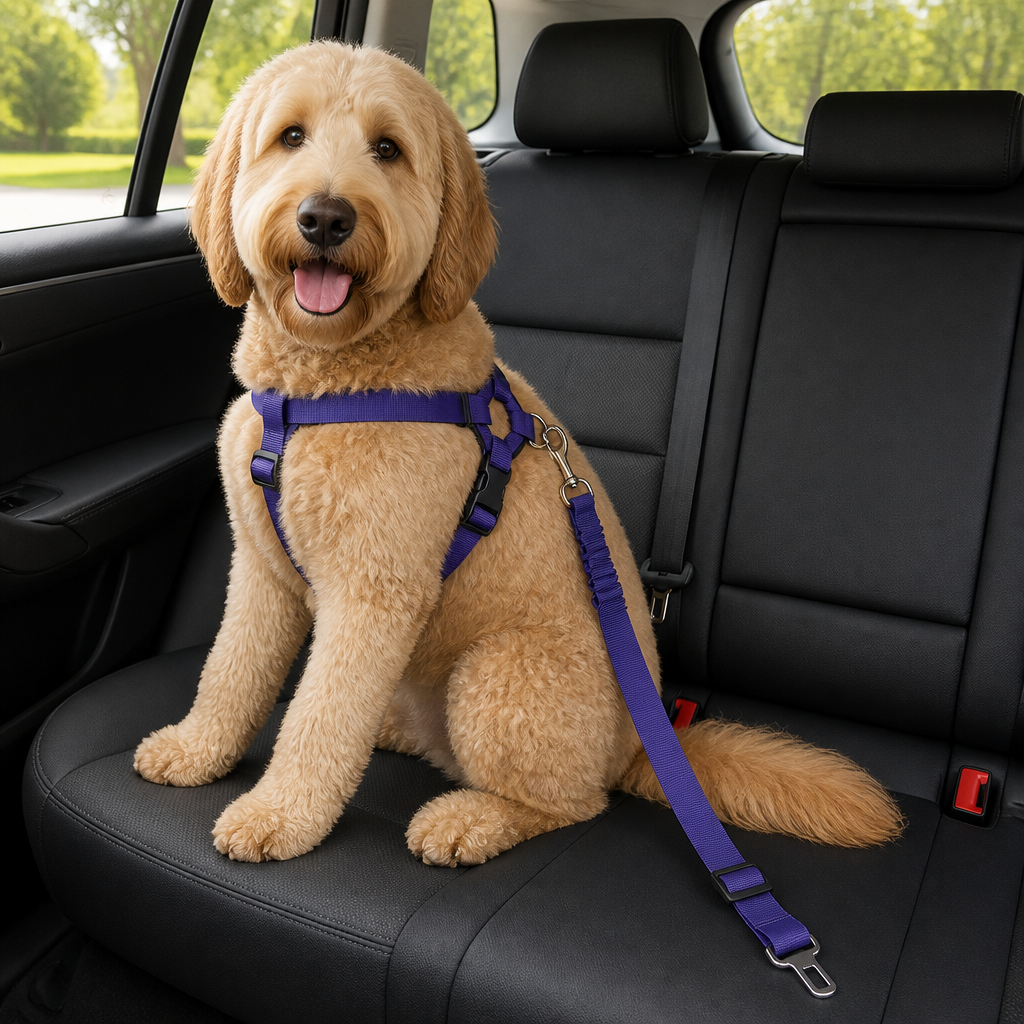 Ortekor Adjustable Reflective Quick-Release Car Seat Belt