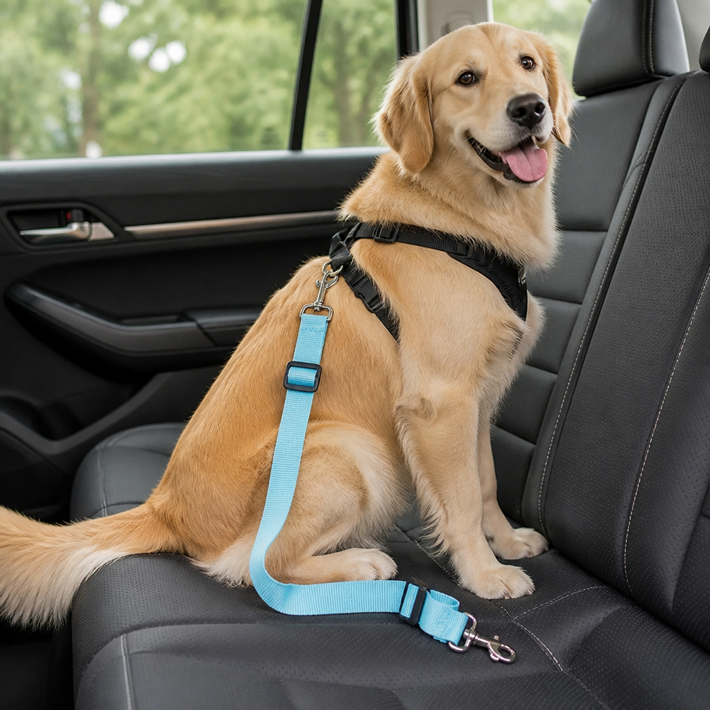 Ortekor Adjustable Reflective Quick-Release Car Seat Belt