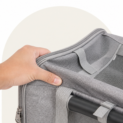 Ortekor Airline-Approved Rolling & Foldable Pet Carrier